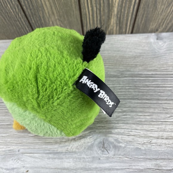 ANGRY BIRDS Space Green Spots Terence Plush NO Sound 6" - Picture 12 of 16